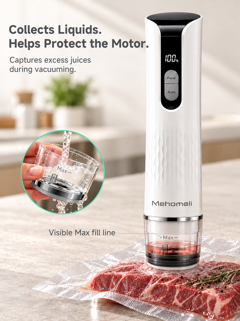 ZB-S98 Handheld Vacuum Sealer + 30 Reusable Bags